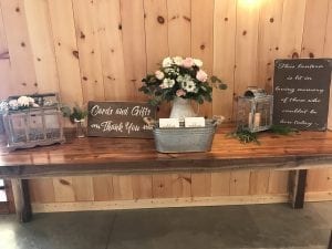 Personalized Gift Table Decor Ties Your Event Together 